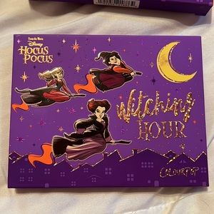 NEW/ NEVER USED Colour Pop/ Hocus Pocus collab eyeshadow Pallet